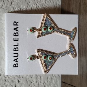 BaubleBar Martini with Olives Dangle Earrings
